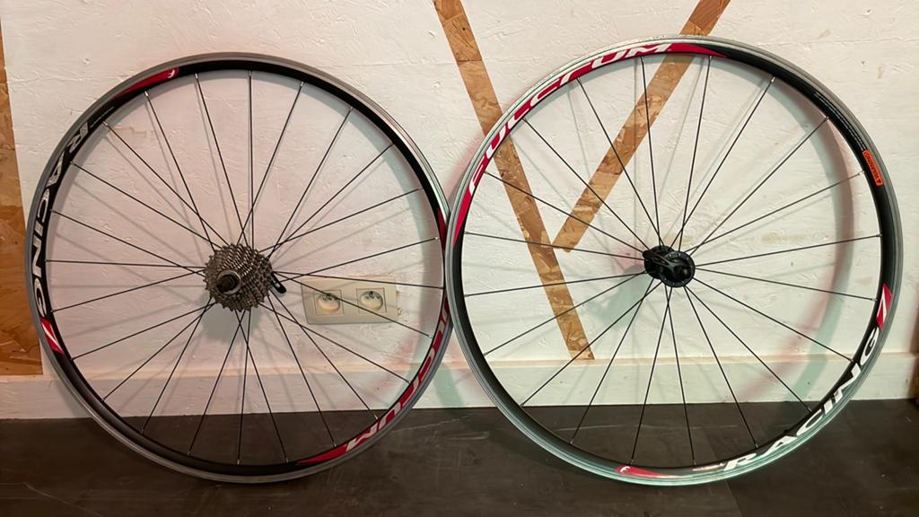 Paire de jante Fulcrum Racing 7, Enlèvement, Utilisé, Aluminium, Racefiets