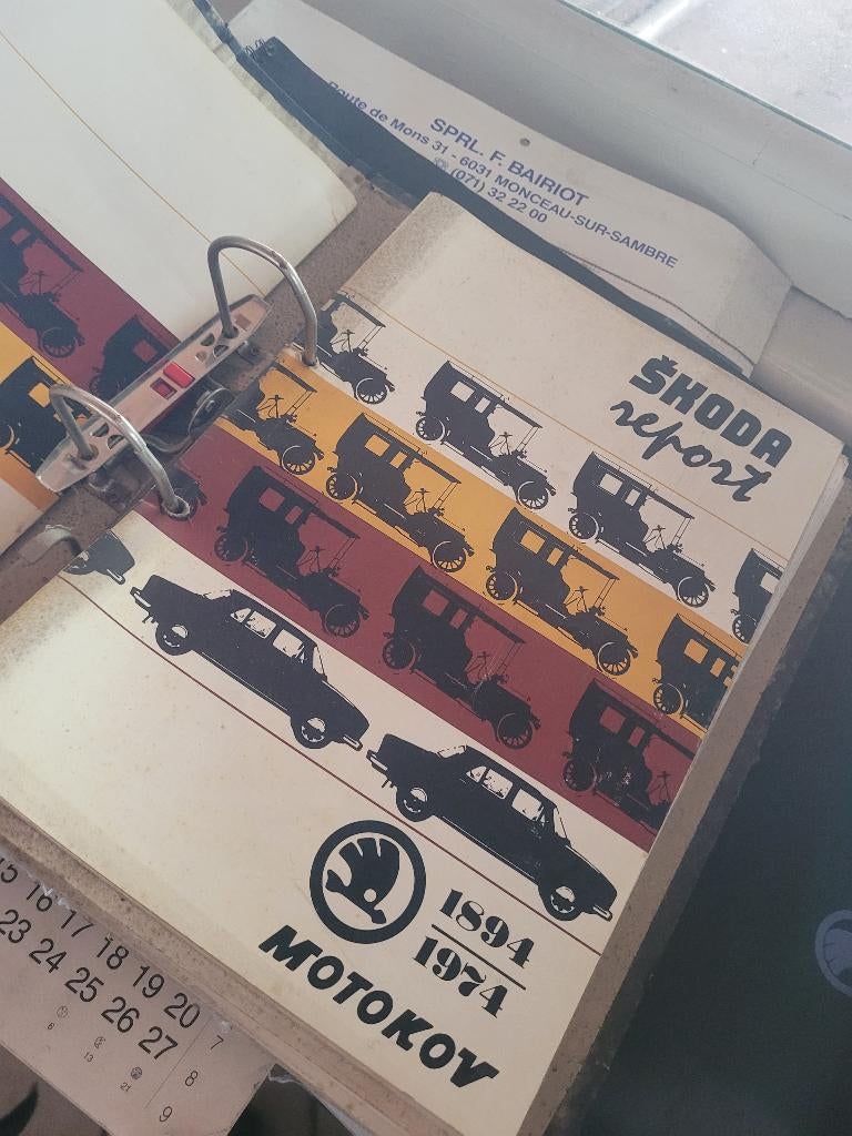 Škoda-rapport 1894-1974 - Historisch en technisch dossier, Boeken, Techniek, Ophalen, Gelezen, Autotechniek, Autre