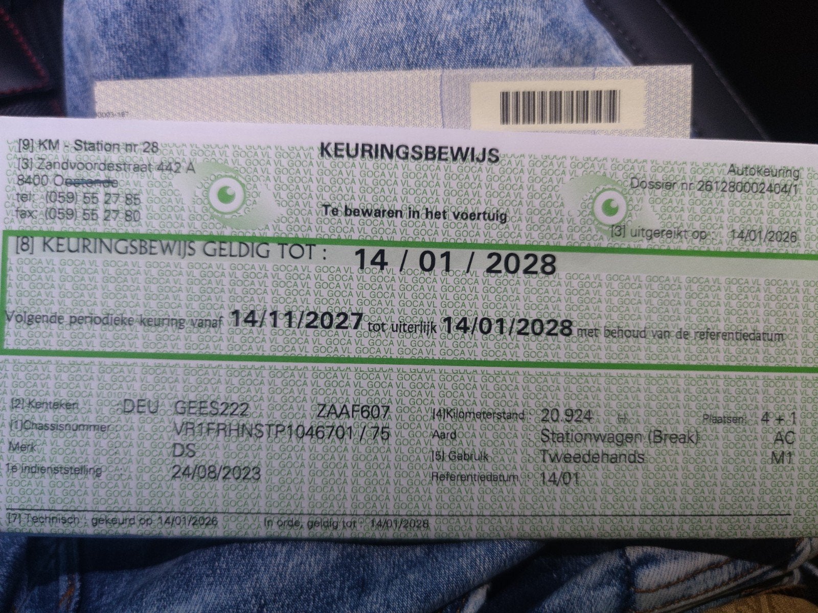 Hallo, ik verkoop mijn nieuwe auto omdat mijn rijbewijs is i, Te koop
