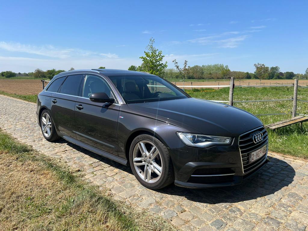 Audi a6 sline 2.0 diesel 190 pk, Auto's, Audi, Particulier, A6, ABS, Achteruitrijcamera, Adaptieve lichten, Airbags, Airconditioning