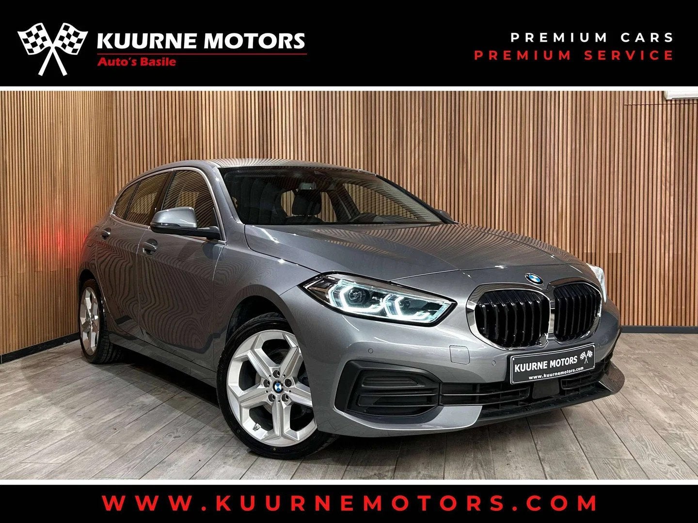 BMW 1 Serie 116 i Alu18"/Led/Leder/Gps/Dab/Carplay *1j garan, 1 Reeks, Gebruikt, Leder, Parkeerassistent