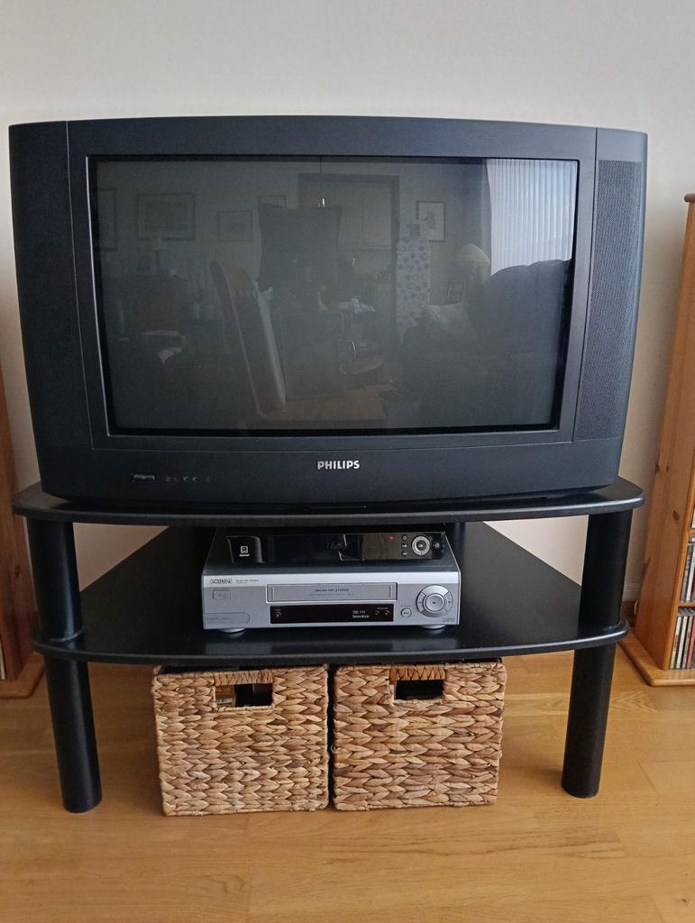 Oude Philips TV 28PW8504 + originele afstandsbediening, Audio, Tv en Foto, Televisies, Ophalen, Philips