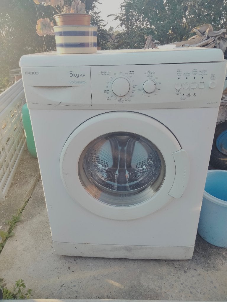 Wasmachine defekt vr onderdelen of reparatie, Ophalen, 4 tot 6 kg, Voorlader, Kort programma