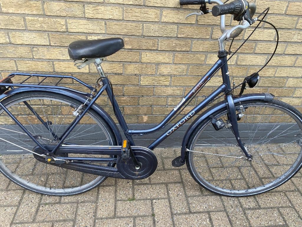 damesfiets oxford - 3 versnellingen, Fietsen en Brommers, Ophalen, Gebruikt, Velgrem, Versnellingen