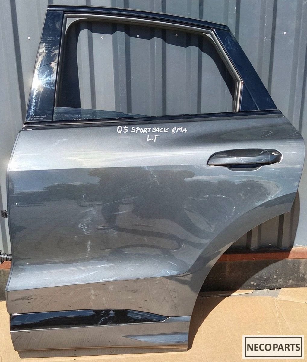 AUDI Q5 8MA SPORTBACK PORTIER DEUR LINKS ACHTER ORIGINEEL, Arrière, -, Haillon arrière, Audi