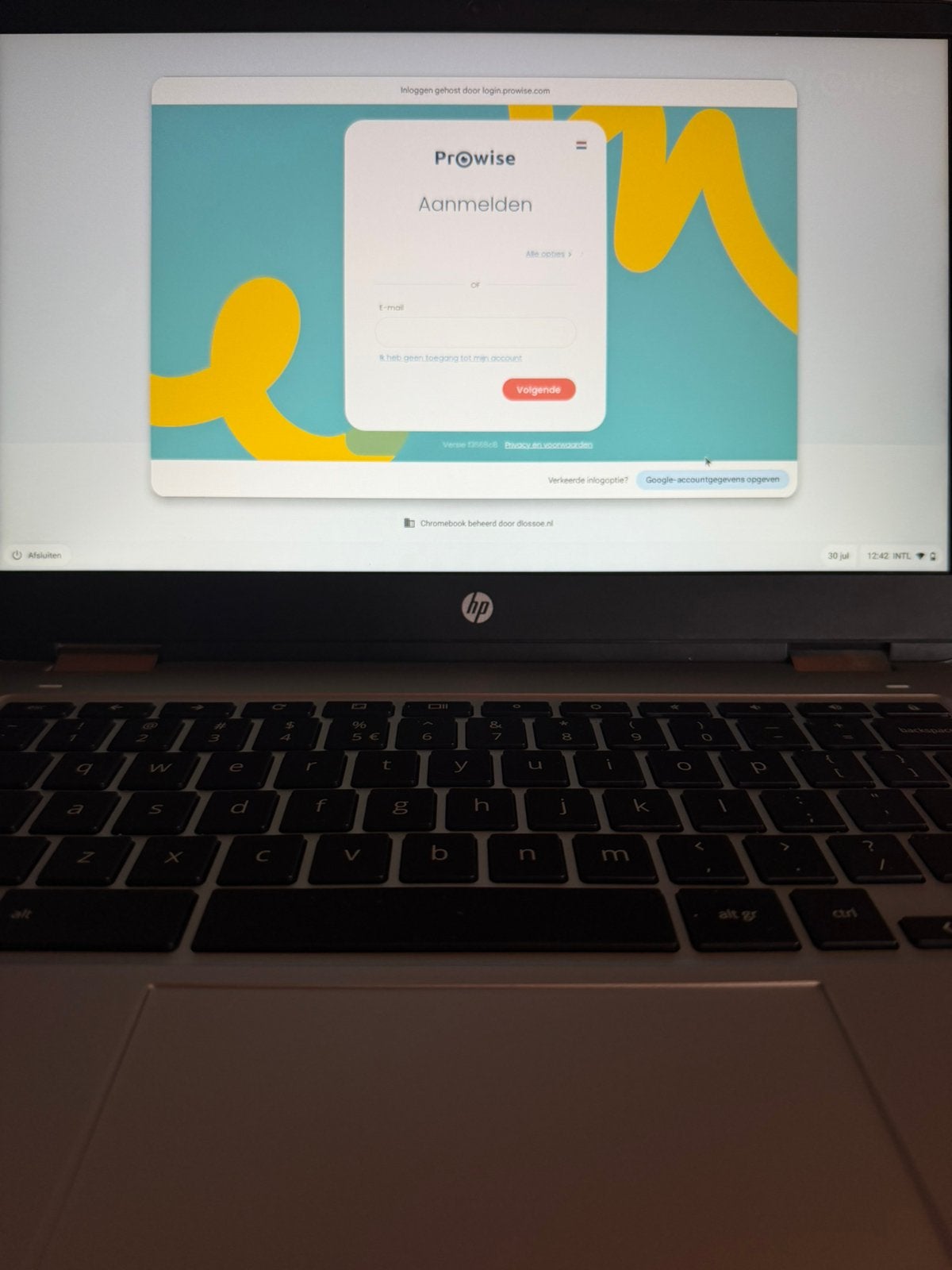 HP Chromebook te koop, Informatique & Logiciels, Chromebooks, Comme neuf, Enlèvement