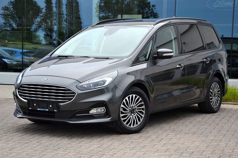 Ford Galaxy FHEV HYBRIDE BENZINE AUTOMAAT 7 PLAATSEN, Auto's, Ford, Gebruikt, Zwart, 7 zetels, Hybride Elektrisch/Benzine