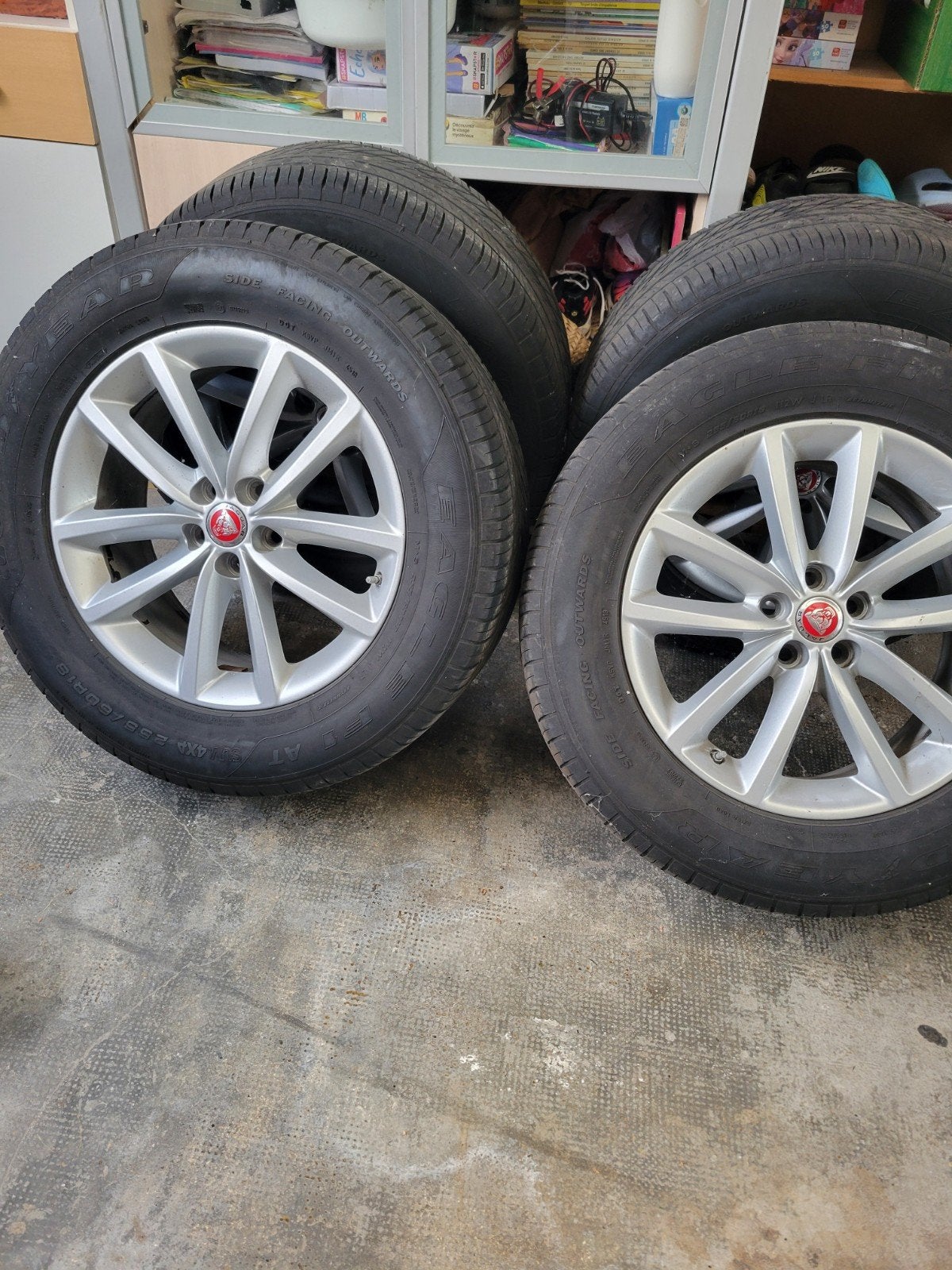 4 jantes et pneus pour Jaguar F-Pace, Enlèvement, 4 Saisons, Pneu(s), Autre