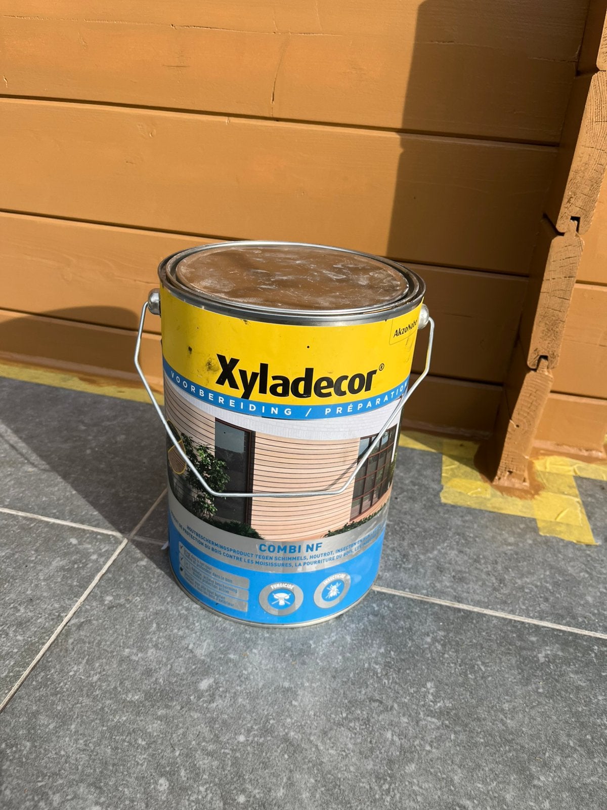 Xyladecor combi mf - traitement bois anti-pourriture, Bricolage & Construction, Enlèvement, Comme neuf, Lasure