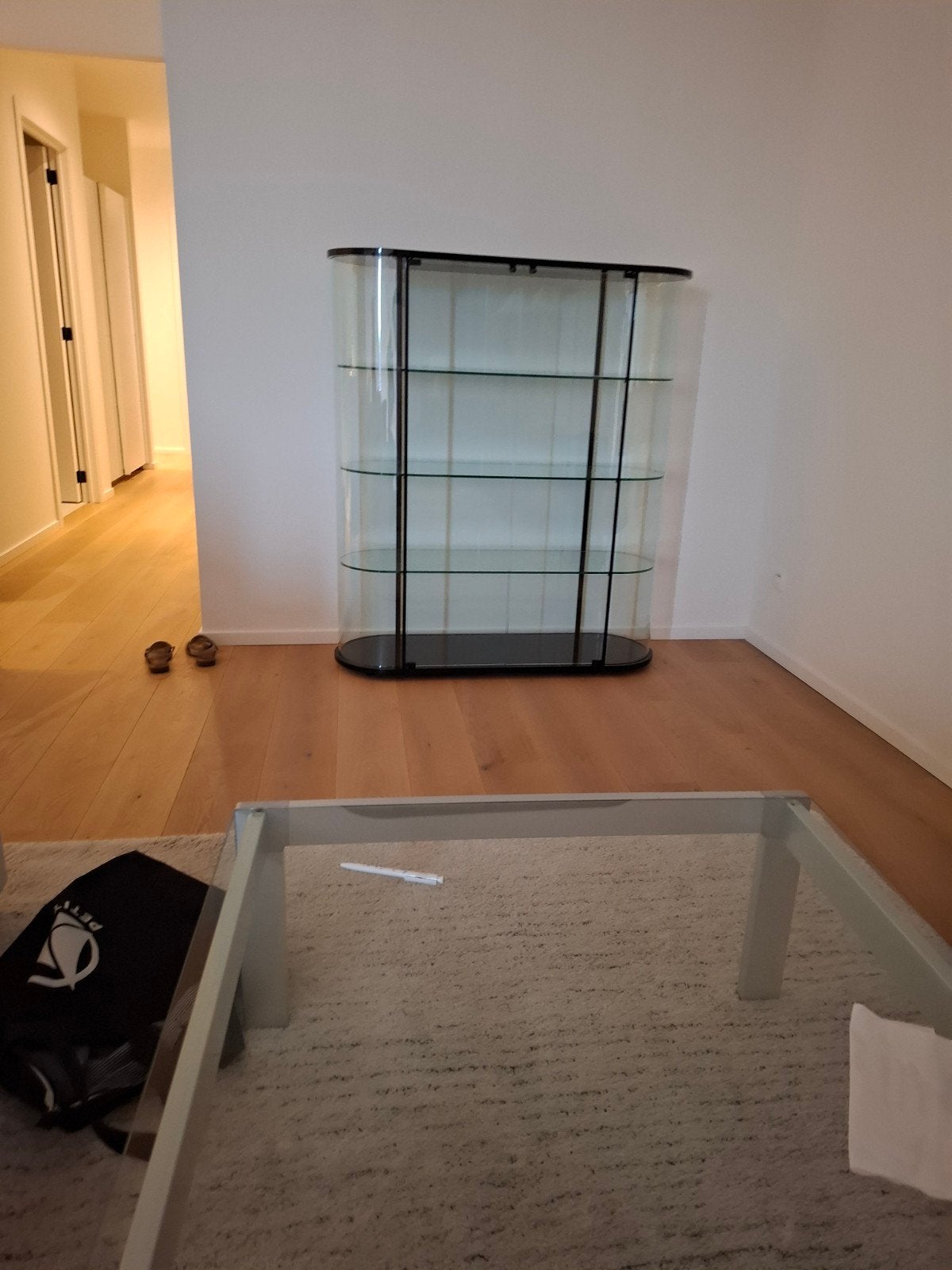 Glazen vitrinekast, Ophalen, Gebruikt