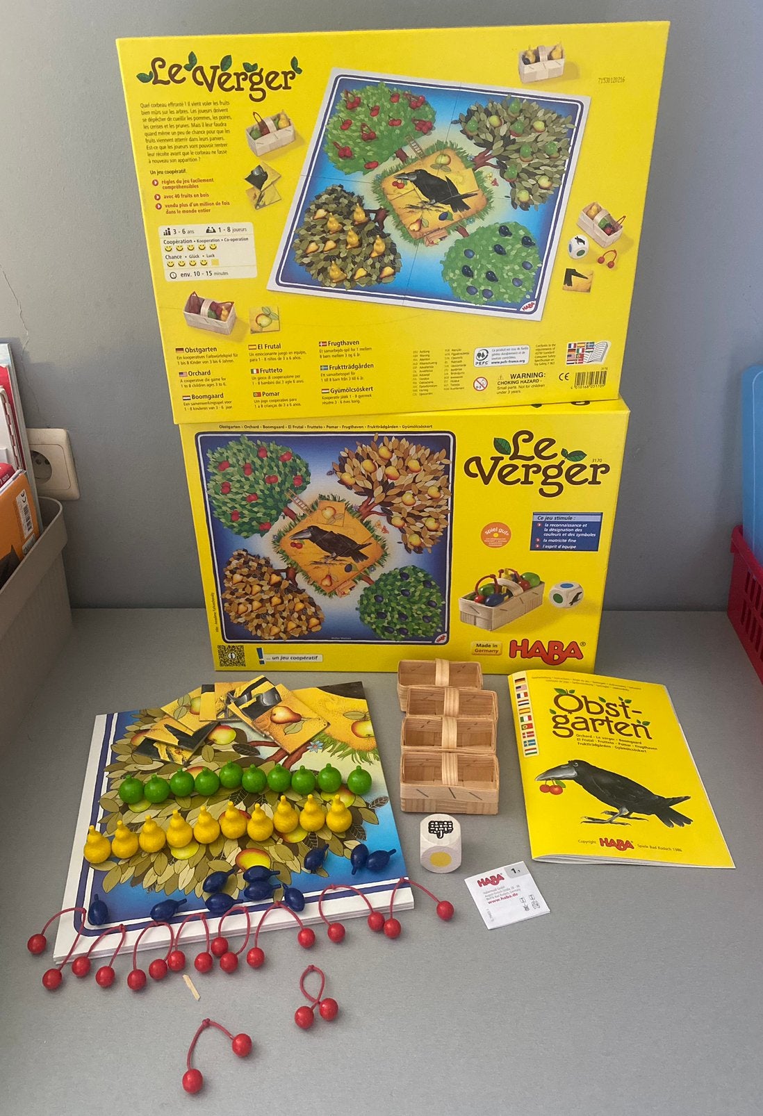 Het houten coöperatieve spel uit de boomgaard, Ophalen of Verzenden
