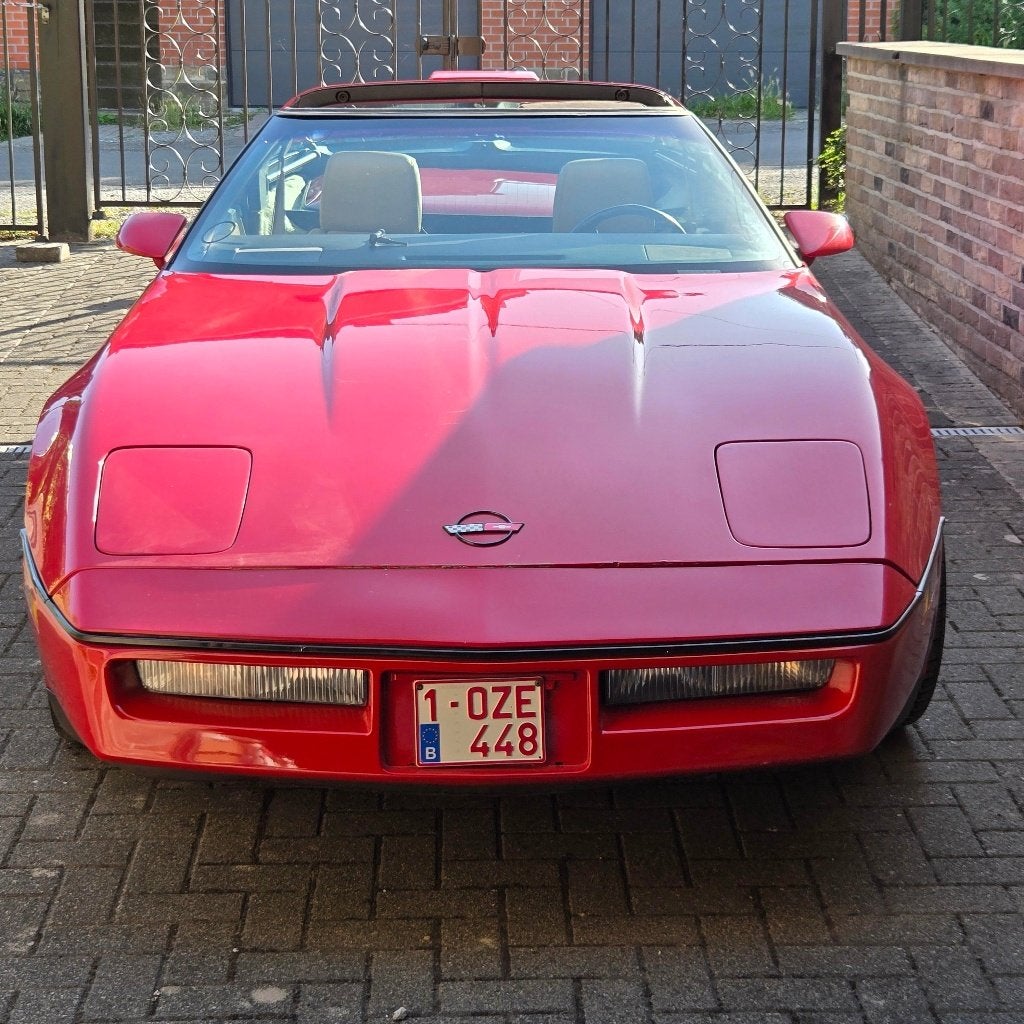 Corvette C4 37500 km uit 1984, Auto's, Automaat, Achterwielaandrijving, Leder, Corvette
