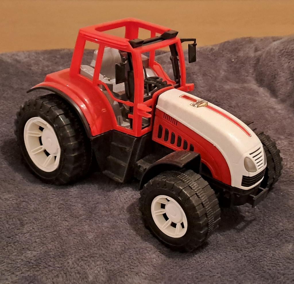 Speelgoed tractor (plastic)(19cm/25cm), Kinderen en Baby's, Speelgoed |Speelgoedvoertuigen, Ophalen of Verzenden