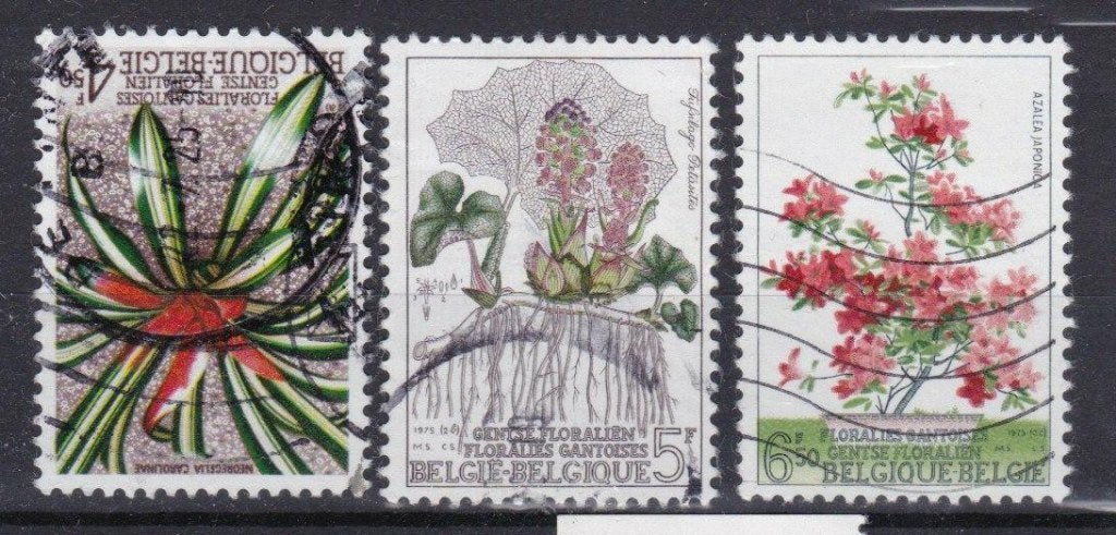 Numéro belge de 1975 1749 - 1751, Timbres & Monnaies, Timbres | Europe | Belgique, Enlèvement ou Envoi, Oblitéré