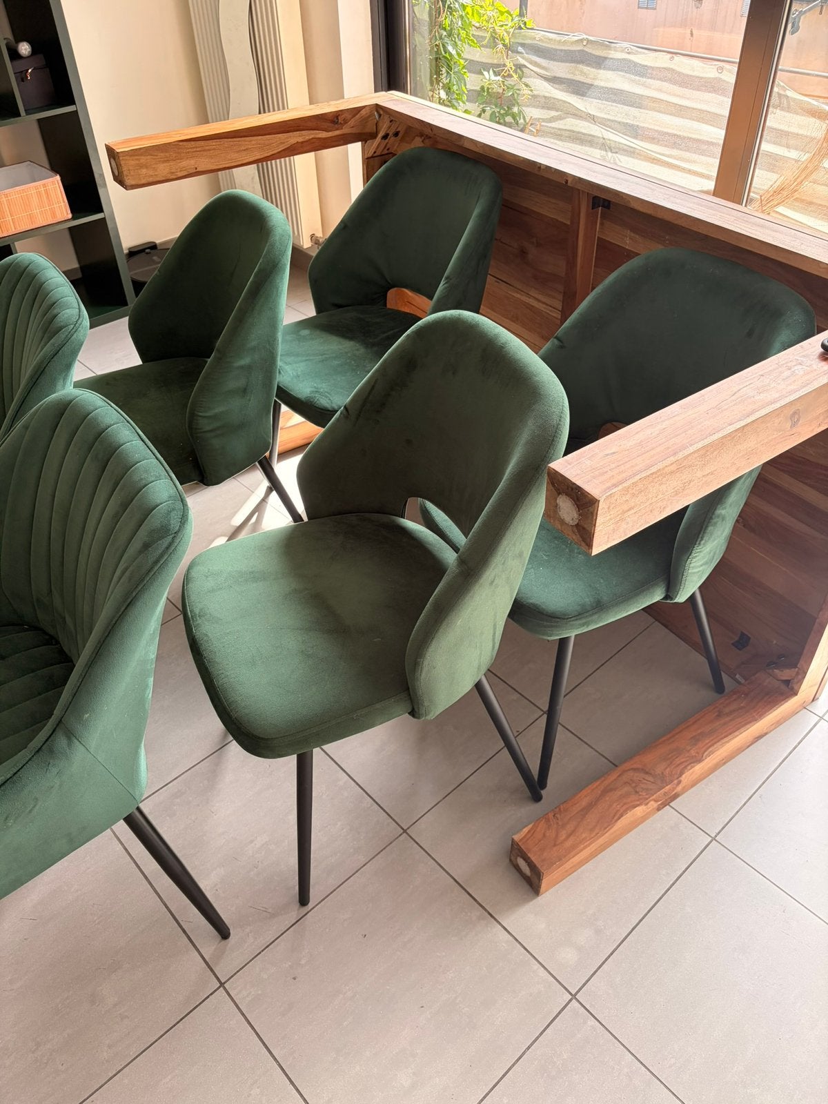 6 Stoelen, Huis en Inrichting, Ophalen, Twee, Overige kleuren, Zo goed als nieuw