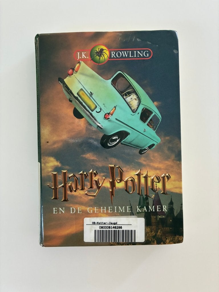 Boek (+/-9-12 jaar) “Harry Potter en de geheime kamer", Ophalen of Verzenden, Gelezen, J.K. Rowling, Fictie