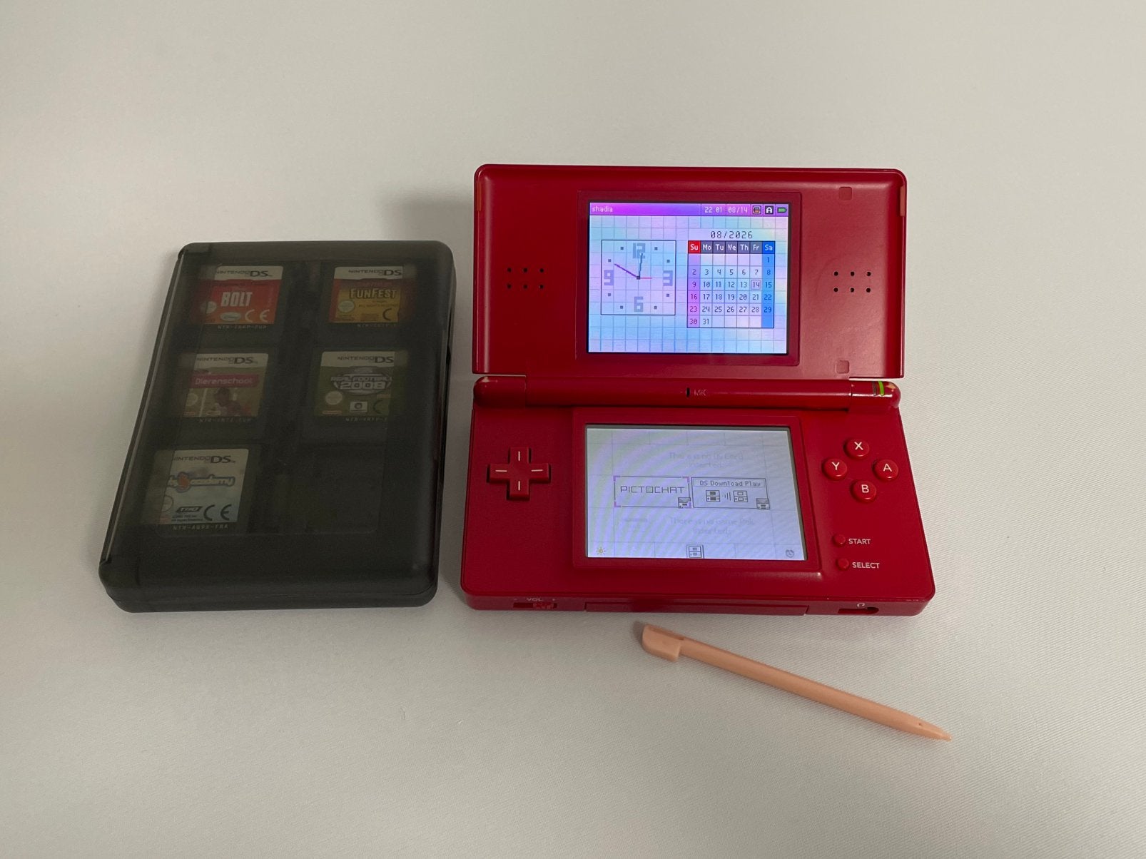 Nintendo DS lite + Games, Games en Spelcomputers, Spelcomputers | Nintendo DS, Ophalen, Zo goed als nieuw, DS Lite