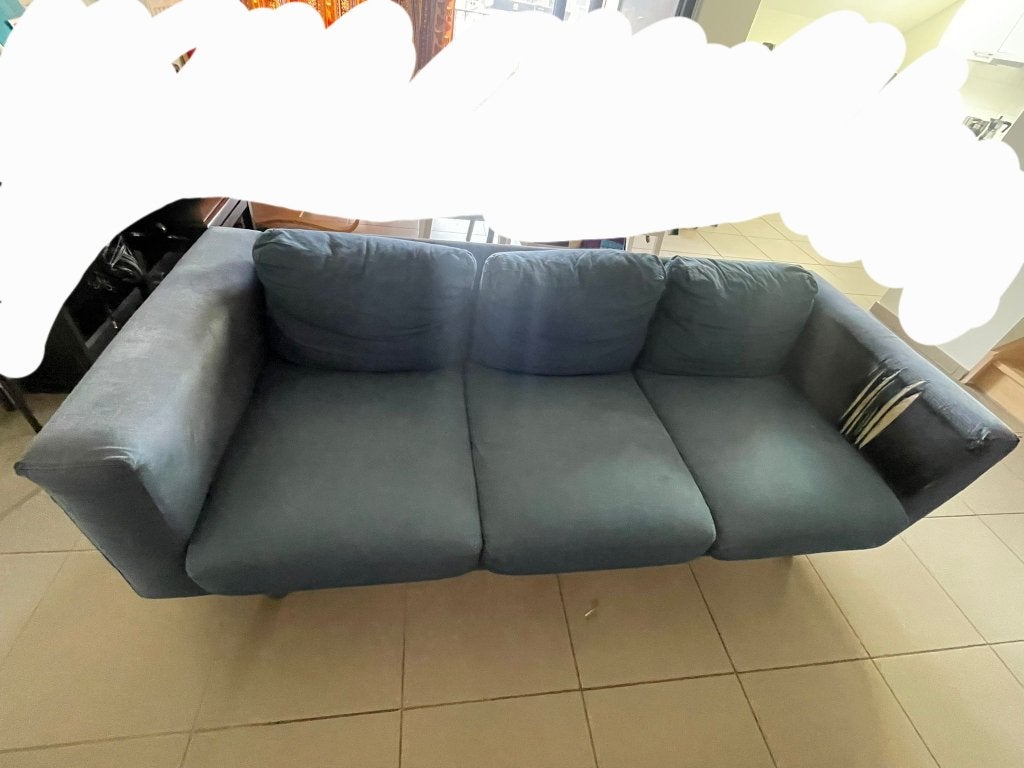 Canapé Ikea Norsborg, Maison & Meubles, Canapés | Salons, Utilisé, Banc droit, Trois personnes, 200 à 250 cm, 75 à 100 cm, Tissus