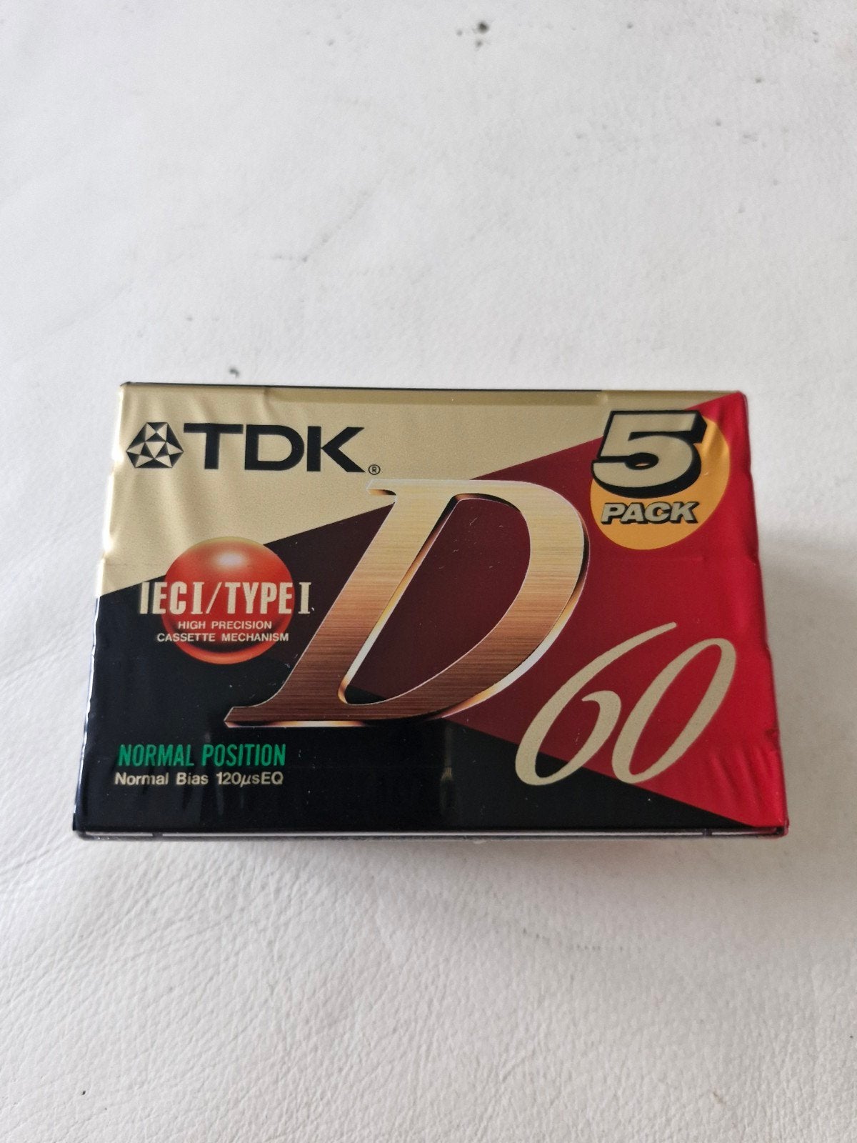 TDK D60 ( 5 PACK ), Cd's en Dvd's, Cassettebandjes, Ophalen of Verzenden