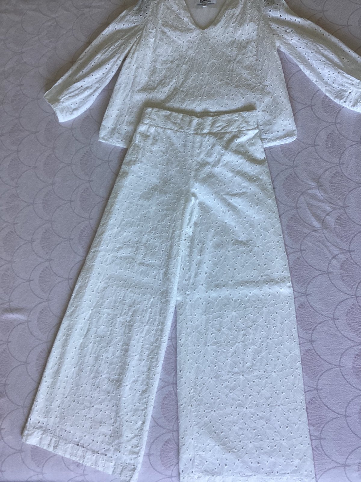 Supertof setje (broek + bloesje) van merk Lalotti, Vêtements | Femmes, Vêtements Femmes Autre, Enlèvement ou Envoi, Comme neuf