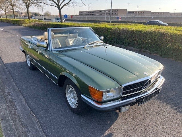 Mercedes 280 SL Cabriolet, Autos, Cuir, Achat, Beige, Entreprise