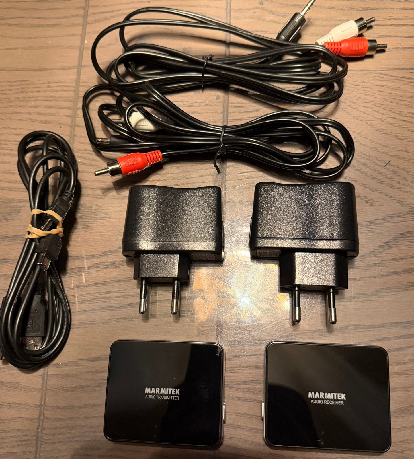 Marmitek draadloze audio transmitter+receiver, Ophalen of Verzenden, Zo goed als nieuw