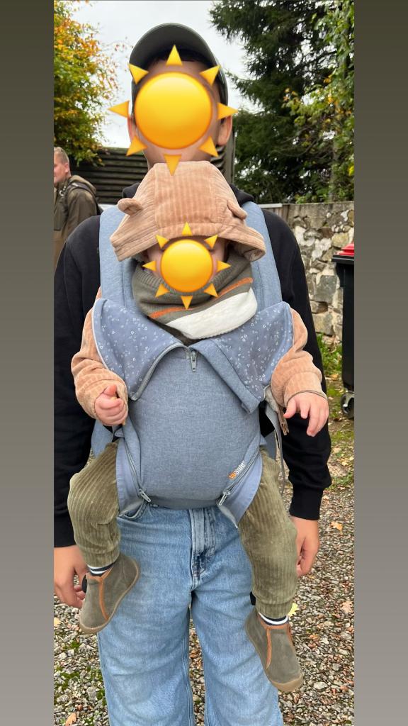 Draagzak Besafe, Kinderen en Baby's, Gebruikt, Buik of Rug, Draagzak, Ophalen