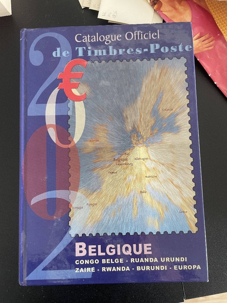 Catalogue Officiel de Timbres-Poste de Belgique 2002, Enlèvement ou Envoi, Catalogue
