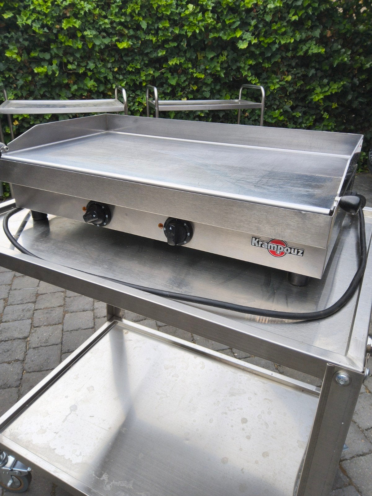 Plancha électrique Krampouz, Enlèvement