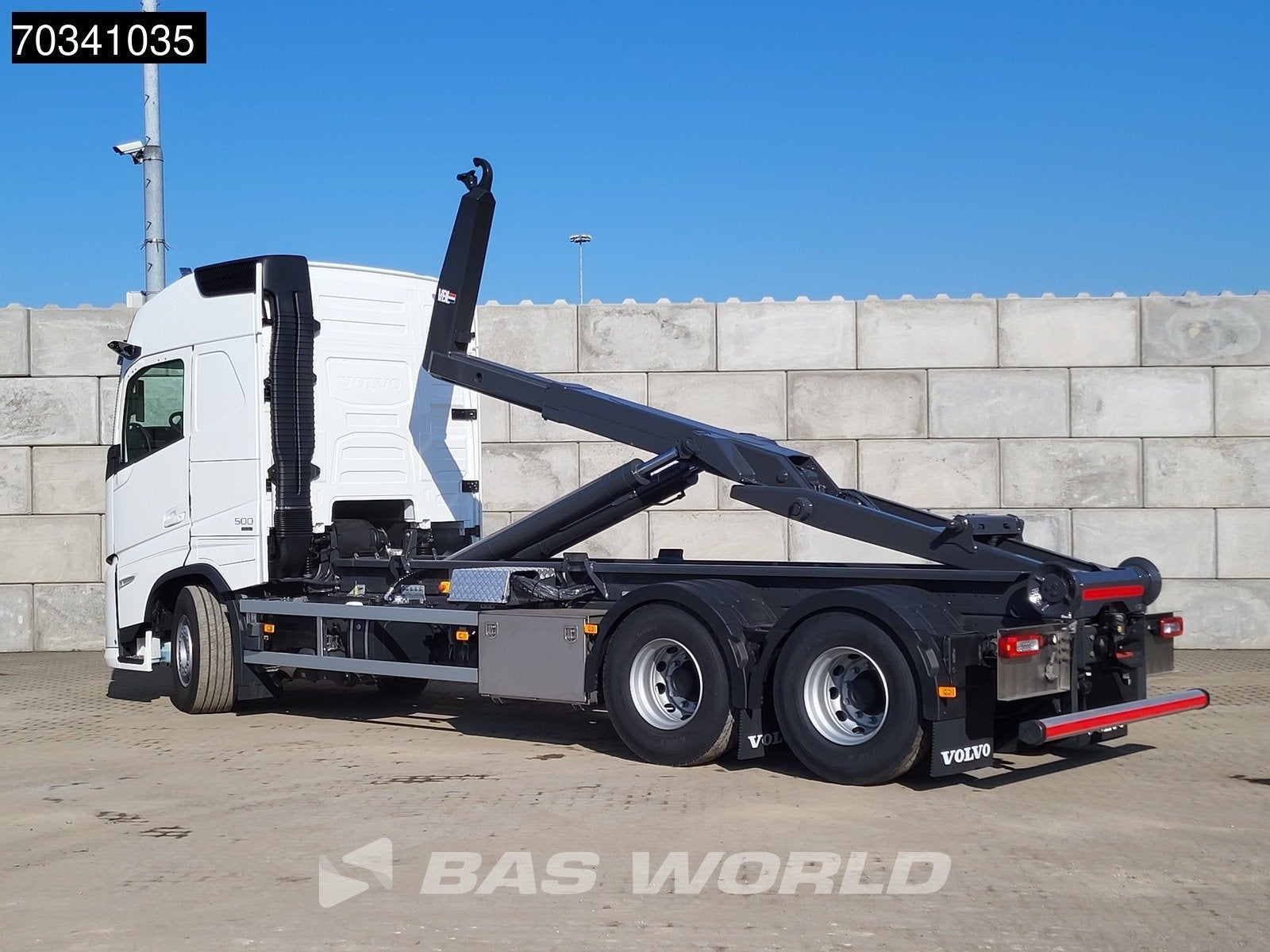 Volvo FH 500 6X2 COMING SOON VDL 25-6400 container system Li, Automaat, Achterwielaandrijving, Euro 6, Wit