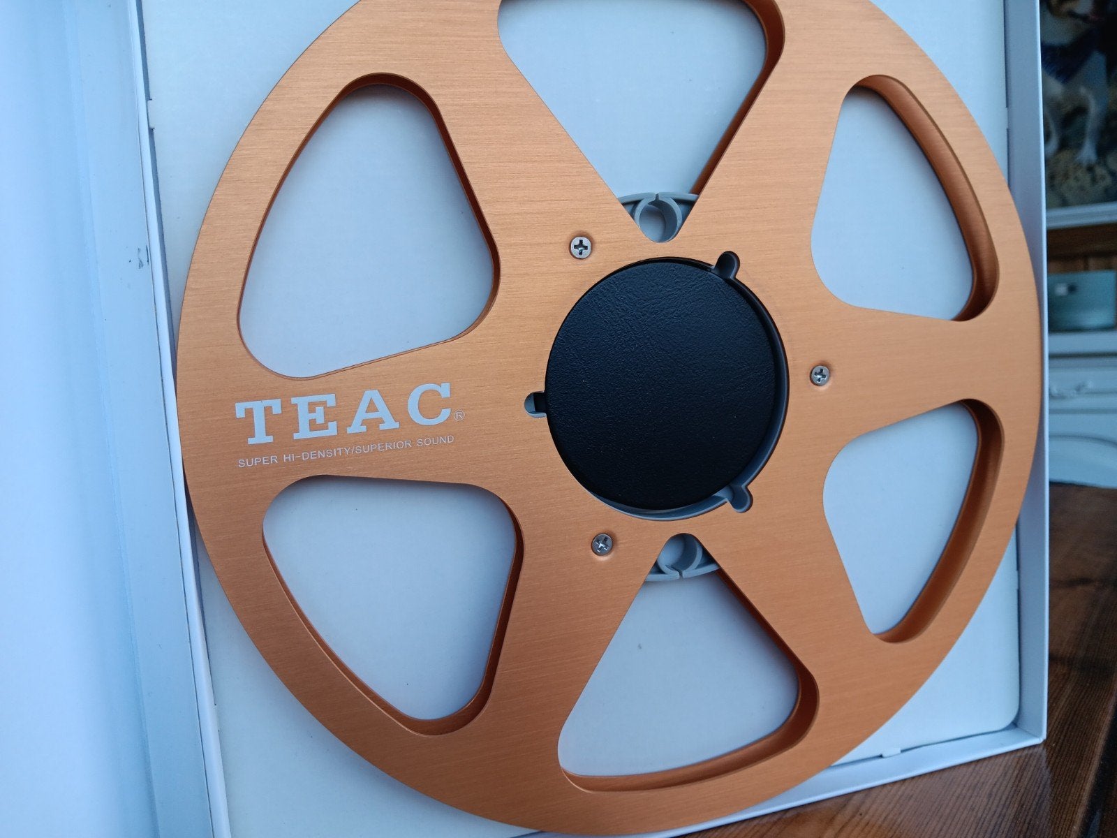 2x Teac nieuw metal reels EMPTY, Audio, Tv en Foto, Bandrecorder, Verzenden