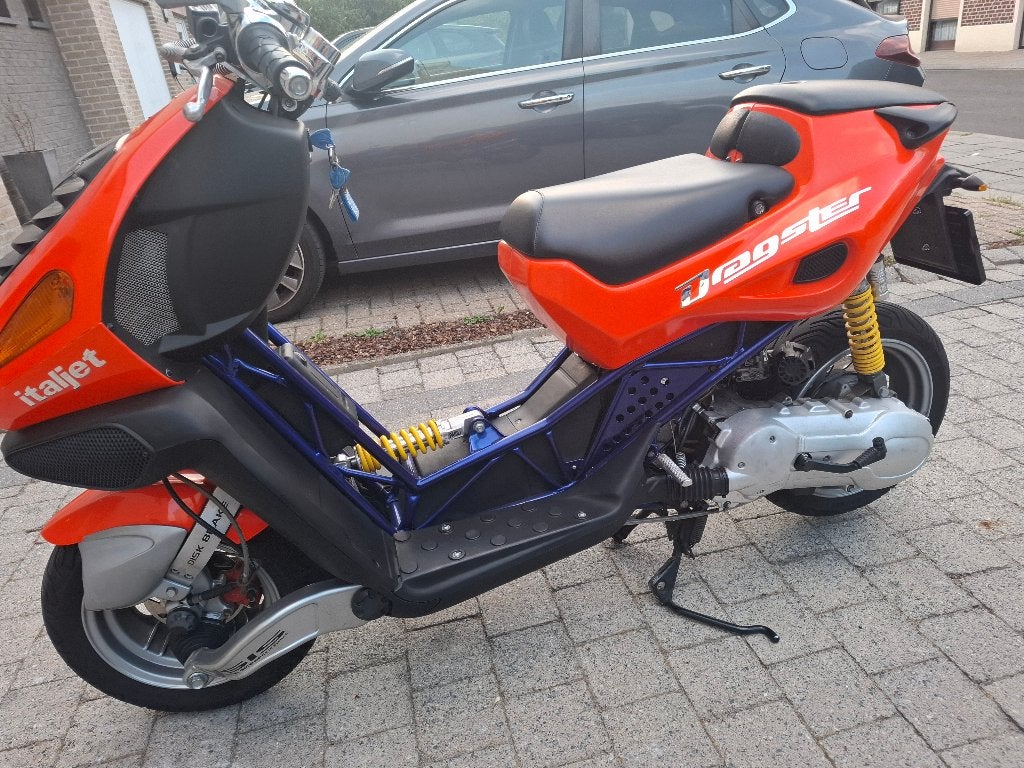 Italjet Dragster 180cc, tweetakt, Bj 2001, Motoren, Overige merken, Scooter, 180 cc, Gebruikt
