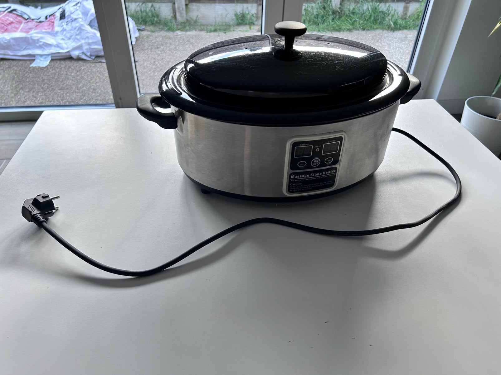 Hotstone heater, Ophalen, Nieuw