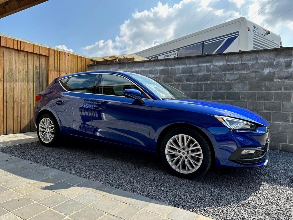 Seat Leon 1.0 EcoTSI Xcellence Keyless Led AppleCarPlay BT, Auto's, Seat, Voorwielaandrijving, Stof, Gebruikt, Euro 6
