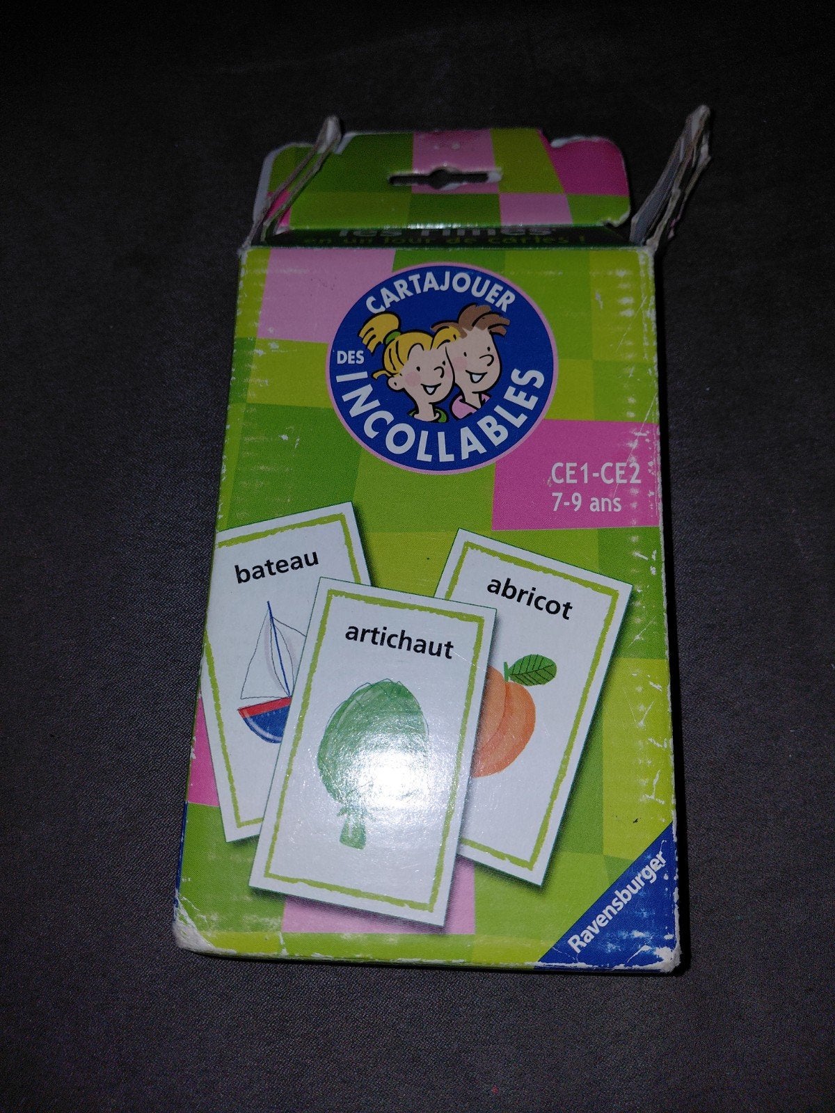 jeu Cartajouer des Incollables, Ophalen