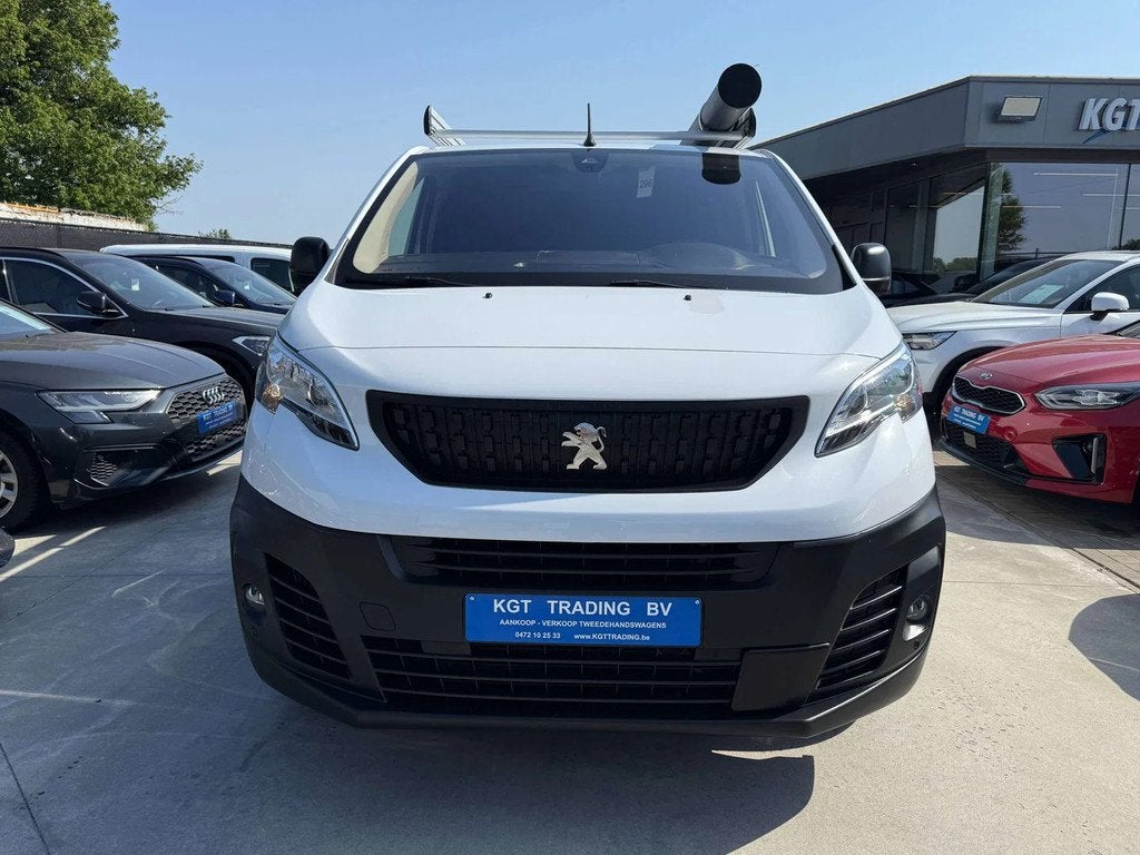 Peugeot Expert 2.0 BLUEHDI 3ZIT AUTOMAAT DAKREK NAVI CAMERA, Auto's, Bestelwagens en Lichte vracht, Automaat, Stof, Gebruikt, Wit