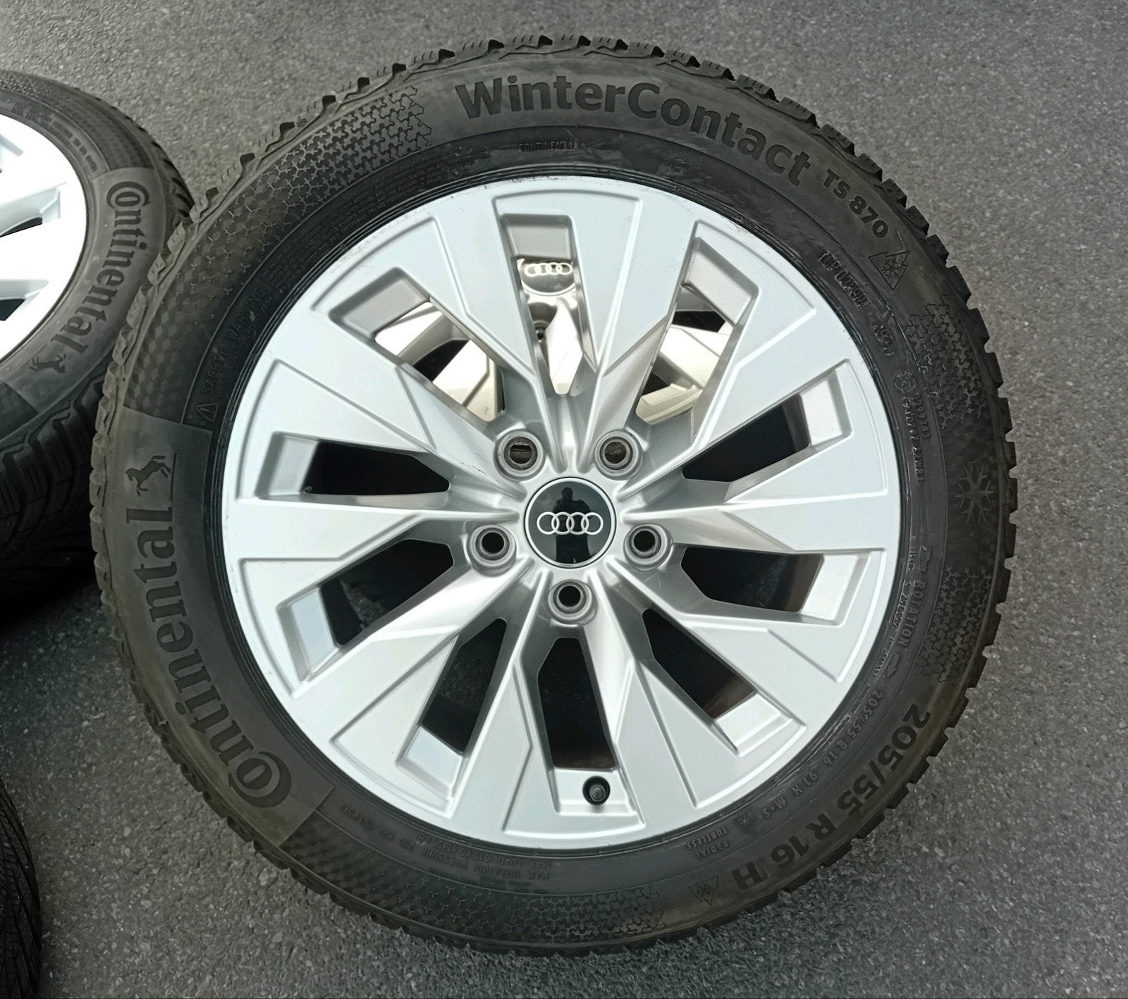 Winterbanden velgen Audi A3 VW Golf 16inch 5x112 8&5mm ❄️, Ophalen, Gebruikt, Audi