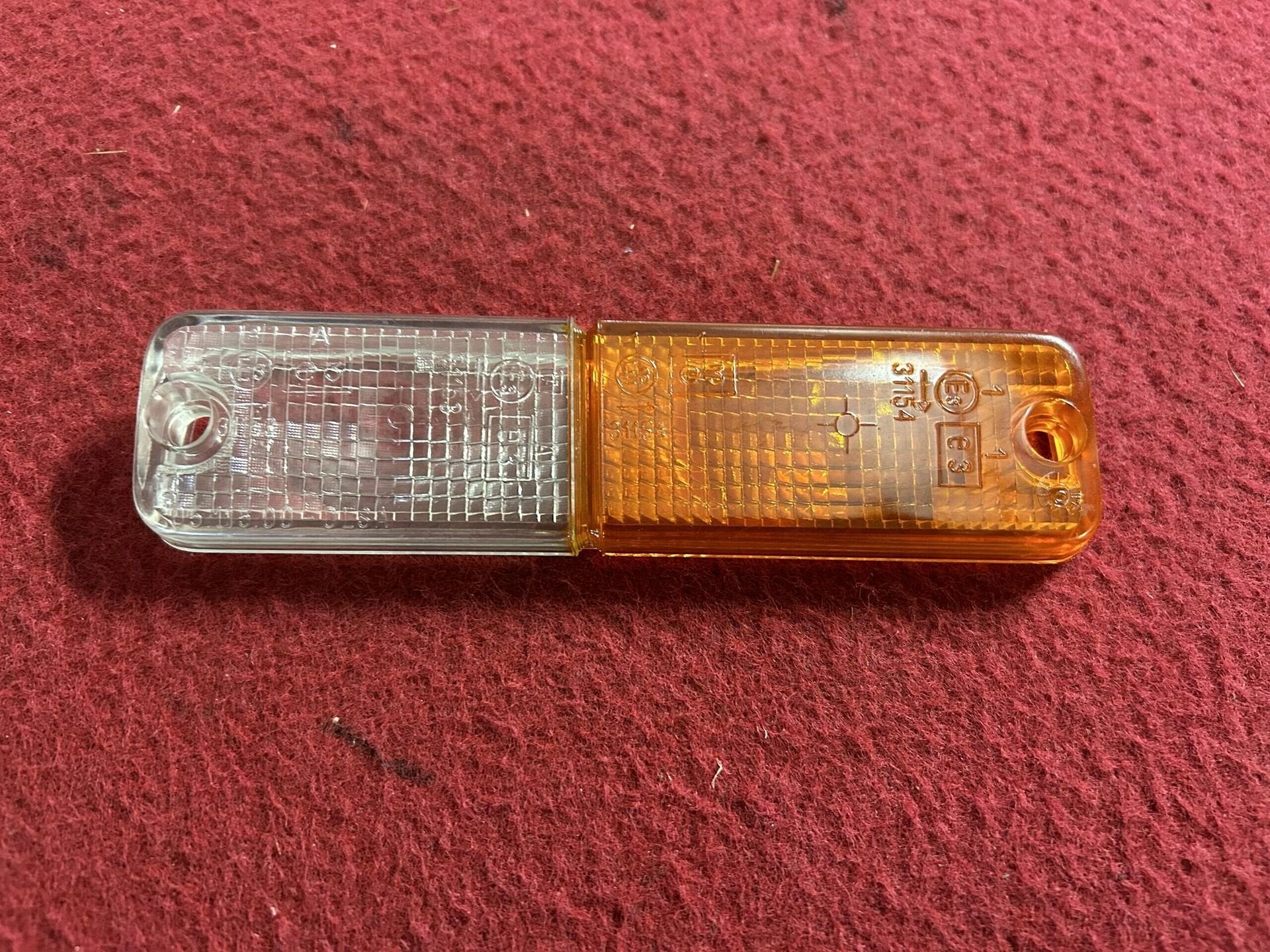 Fiat 127/128/131/132 knipperlichtglas, Autos : Pièces & Accessoires, -, Utilisé, Fiat, -