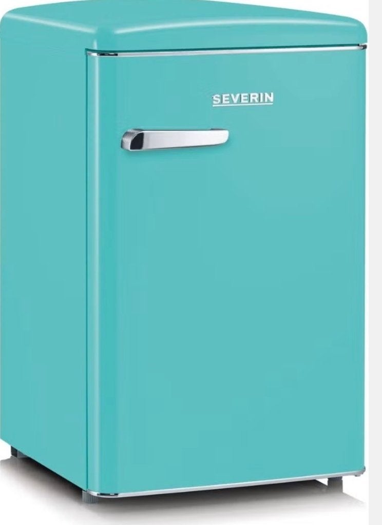 Nouveau réfrigérateur rétro, Electroménager, Neuf, Avec compartiment congélateur, Enlèvement, 45 à 60 cm