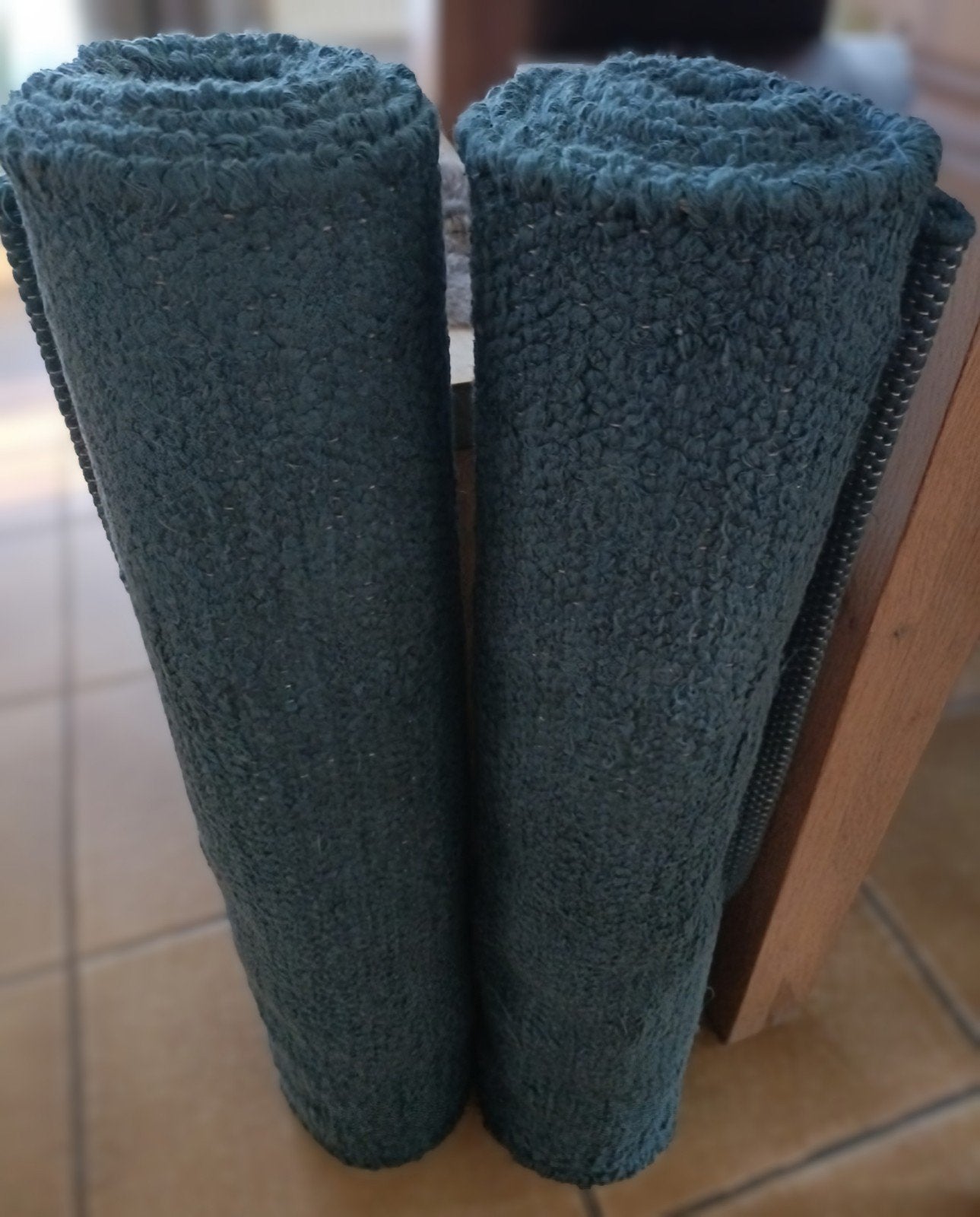 tapis bleus, Enlèvement, Comme neuf, Bleu, Tapis