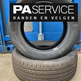 2x Demo Continental 235 55 18 zomerbanden, Auto-onderdelen, Banden en Velgen, Velg(en), Gebruikt, Ophalen of Verzenden