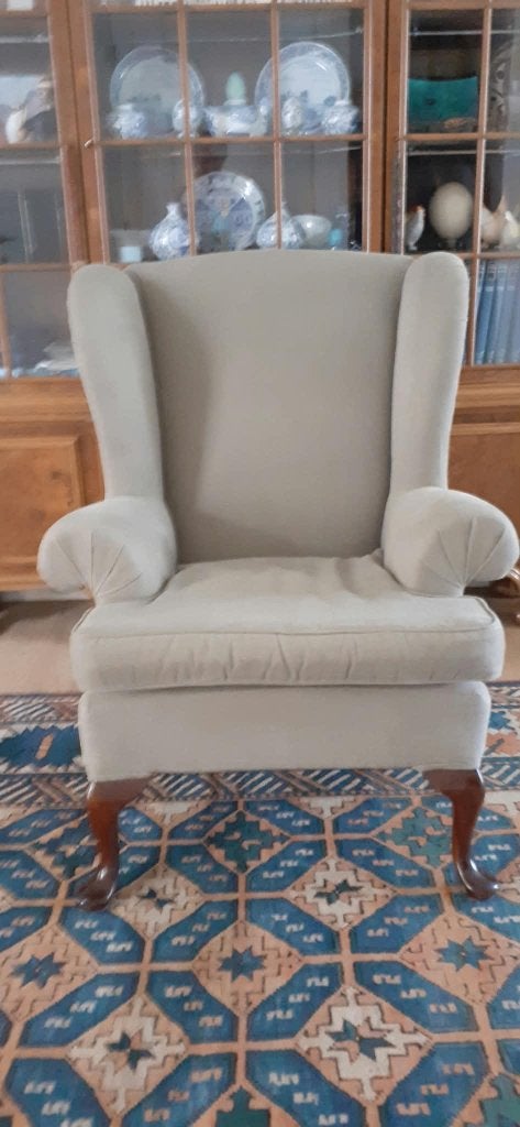 Zetel (fauteuil) enkelzit, 75 à 100 cm, Bois, Comme neuf, Enlèvement