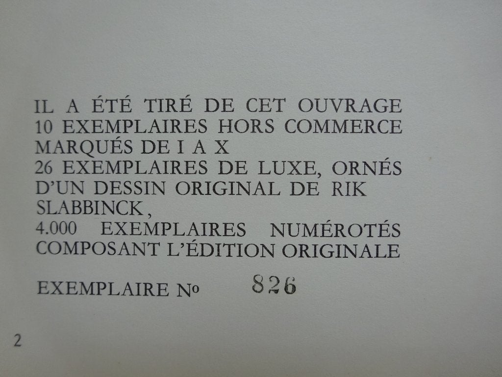 Rik Slabbinck, peintre solaire, par Paul Caso, 1966,, Gelezen, Ophalen of Verzenden, Paul Caso, Schilder- en Tekenkunst