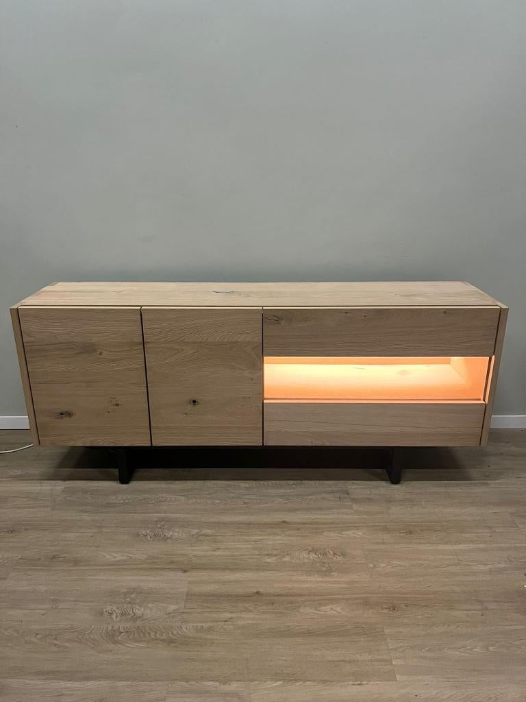 Xooon Modali dressoir 190cm, Huis en Inrichting, 1 of 2 laden, 150 tot 200 cm, Scandinavisch, Ophalen of Verzenden