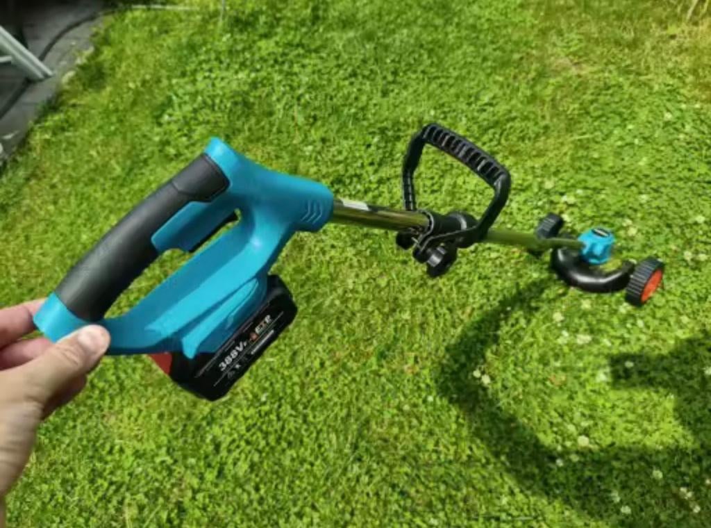 Draadloze elektrische bosmaaier, Verzenden, Nieuw, 10 tot 30 cm, Accu