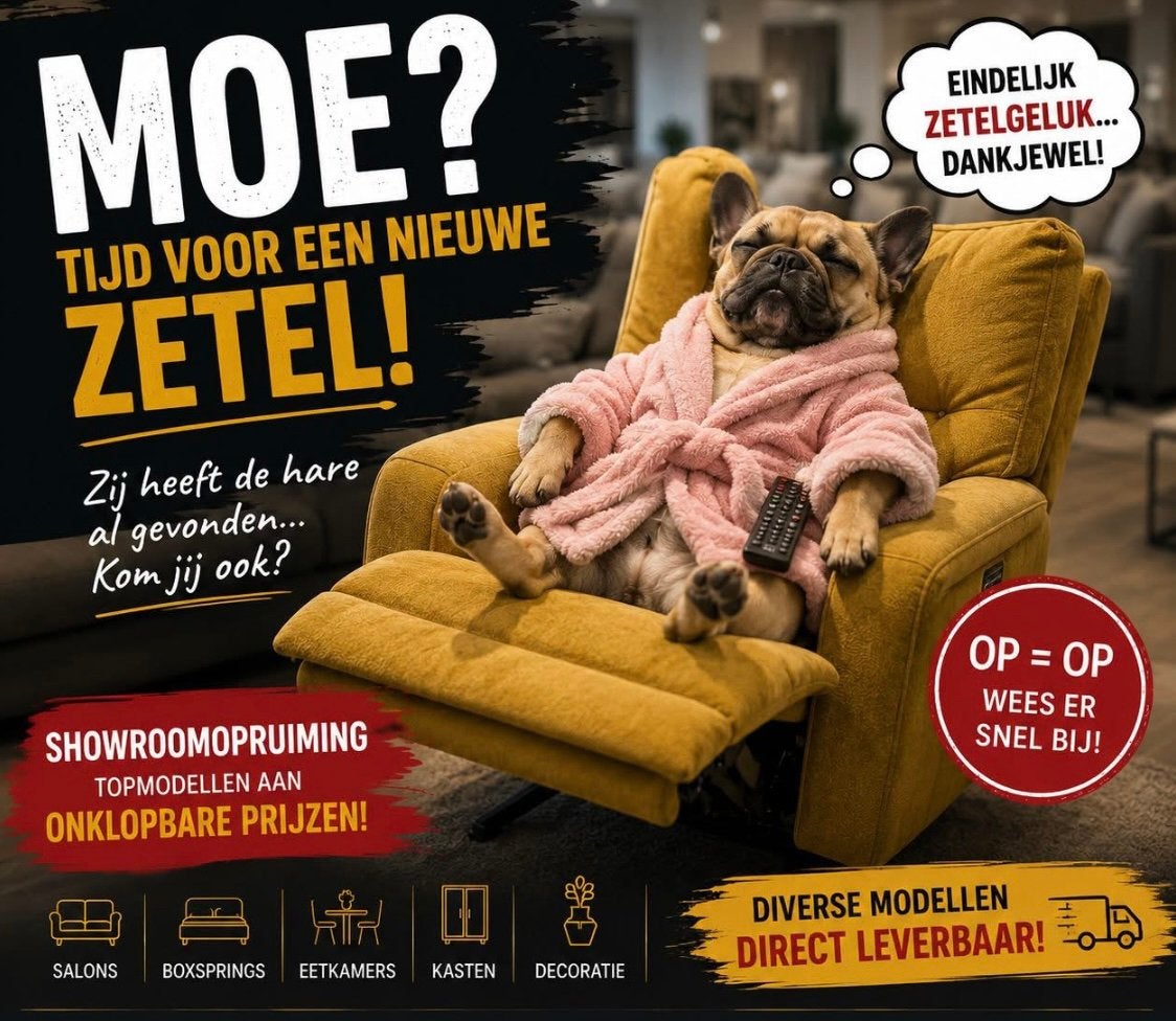 RELAX ZETEL SPECİAAL VOOR RUGLİJDERS, Huis en Inrichting, Fauteuils, Ophalen of Verzenden, Nieuw, Stof