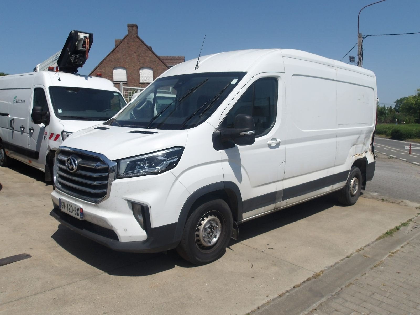 MAXUS DELIVER 9  DIESEL 03/24, Auto's, Wit, Bedrijf, https://public.car-pass.be/vhr/2f4e2b6e-eb05-4ff8-a95f-c2401630ca58, Te koop