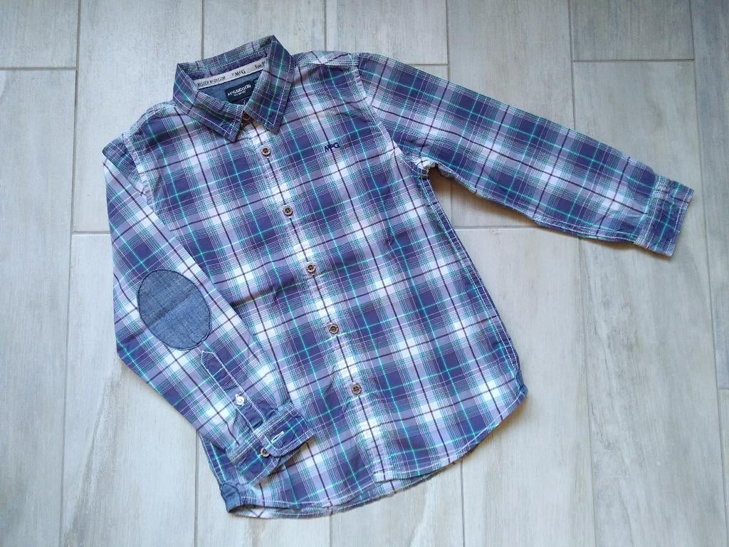★ M128 - Hemd McGregor, Kinderen en Baby's, McGregor, Overhemd of Blouse, Ophalen of Verzenden, Zo goed als nieuw