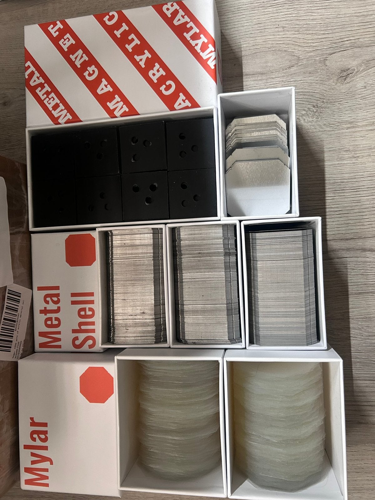 COMPLEET STARTERSPAKKET FOTOMAGNETEN – 2 x 2 CM, Ophalen, Zo goed als nieuw