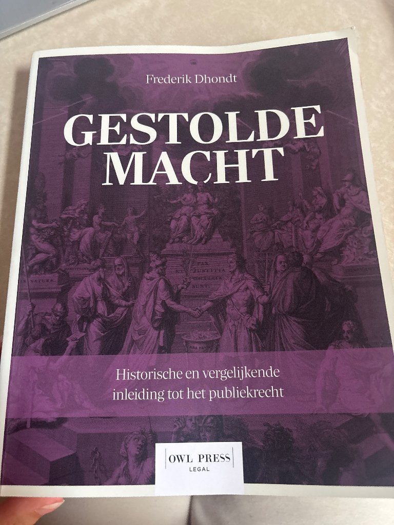 Boek gestolde macht Frederik Dhondt, Boeken, Ophalen, Owl press, Nieuw, Alpha